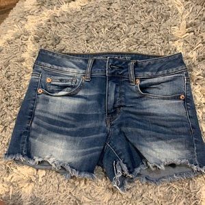 American Eagle jean shorts, size 4